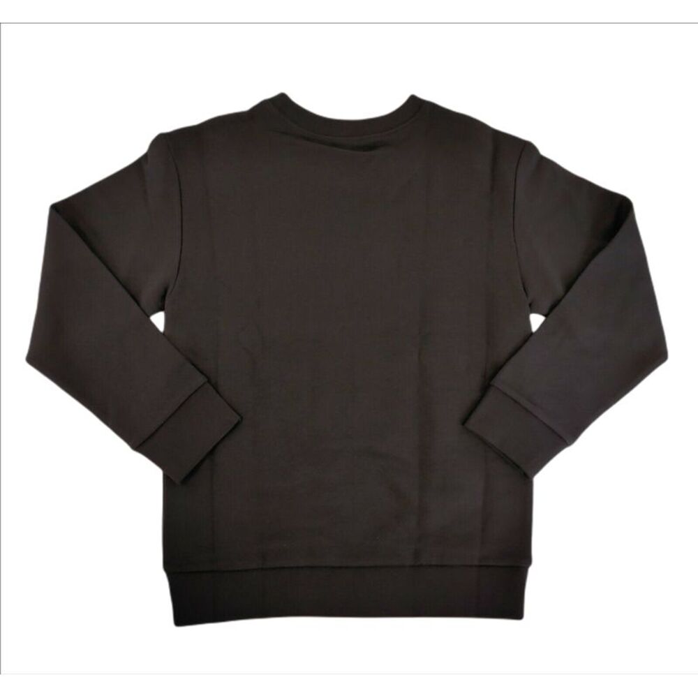 Gucci Boys Black Cotton Logo Print Dragon Patch Sweatshirt 10 XS - Picture 2 of 5